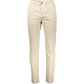 Napapijri Elegant Beige Cotton-Blend Trousers