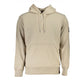 Calvin Klein Beige Cotton Hooded Sweatshirt