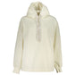 Calvin Klein Chic White Hooded Fleece Sweatshirt