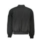 Calvin Klein Sleek Long Sleeve Zip Jacket in Black