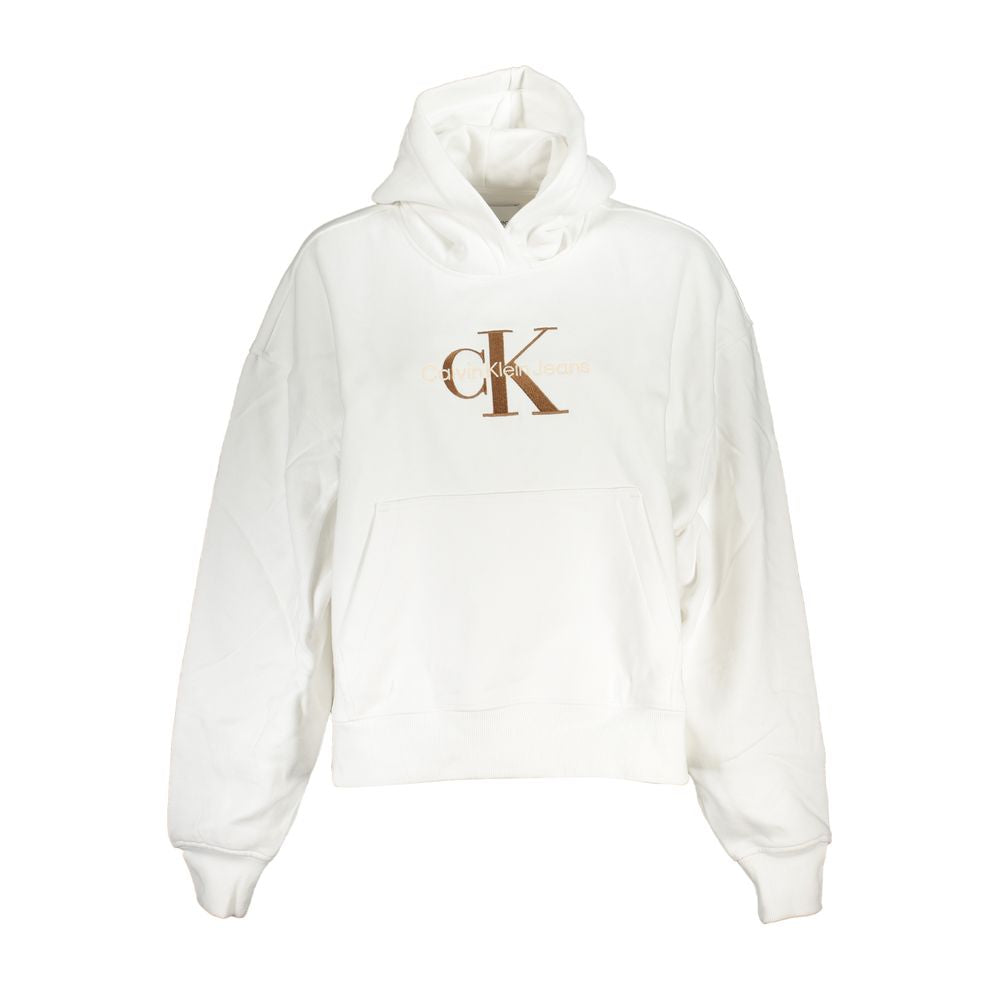 Calvin Klein Elegance in Comfort: Chic Hooded Sweater