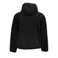 Calvin Klein Sleek Half-Zip Hooded Sweatshirt in Black