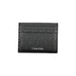 Calvin Klein Sleek Black Card Holder with Contrast Detailing