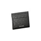 Calvin Klein Sleek Black Card Holder with Contrast Detailing