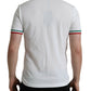 Dolce & Gabbana Elegant White Cotton Polo T-Shirt