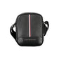 Tommy Hilfiger Elegant Black Shoulder Bag with Contrasting Details