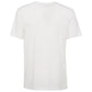 Refrigiwear Classic White Cotton Crew-Neck Tee with Logo Detail