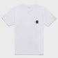 Refrigiwear Elegant White Cotton Tee with Chest Logo