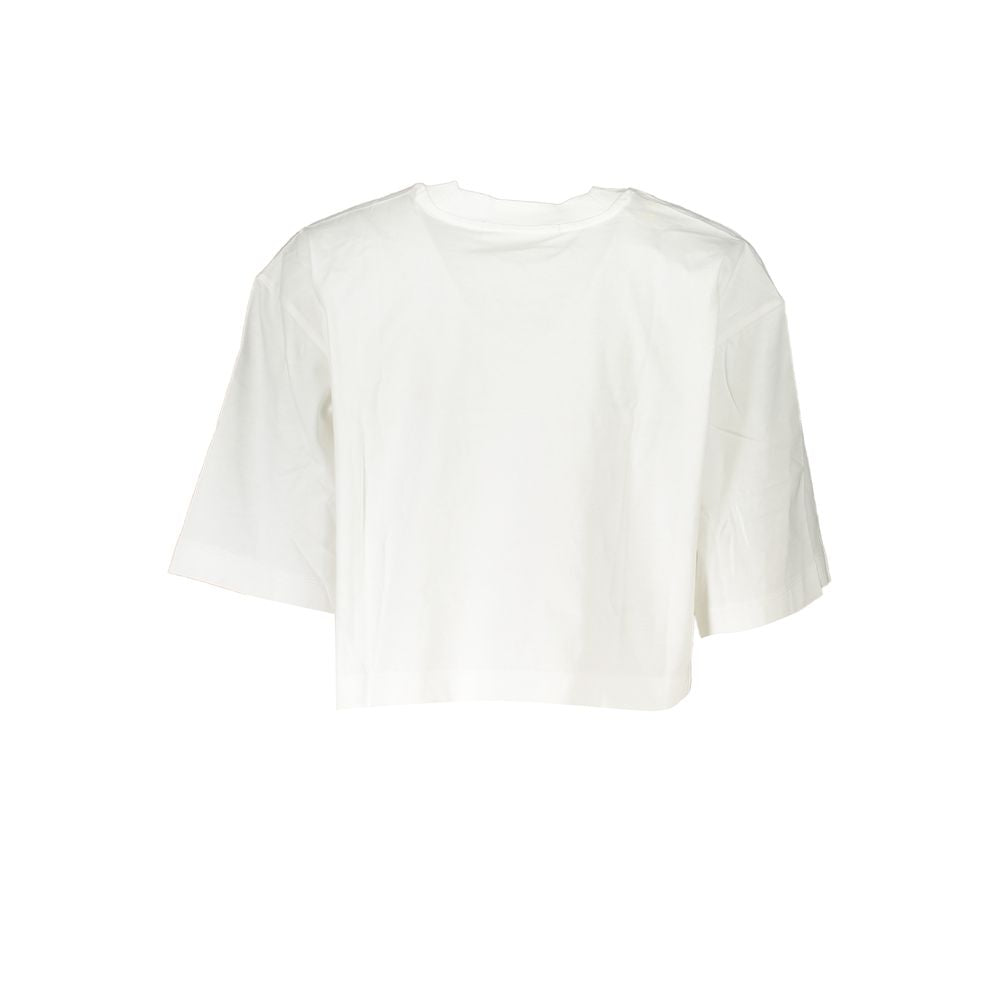 Calvin Klein Chic Short Sleeve Crew Neck Embroidered Tee