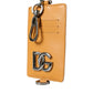 Dolce & Gabbana Elegant Orange Calf Leather Card Holder