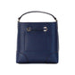 Michael Kors Mercer Small Navy Pebbled Leather Bucket Crossbody Bag Purse