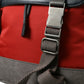 Dolce & Gabbana Chic Red & Gray Designer Backpack