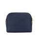 Michael Kors Jet Set Navy Medium X Dome Leather Crossbody Bag Purse