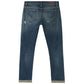 Dondup Chic Washed Blue Stretch Denim