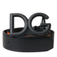 Dolce & Gabbana Elegant Dual-Tone Leather Belt