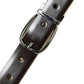 Dolce & Gabbana Elegant Dark Brown Leather Belt