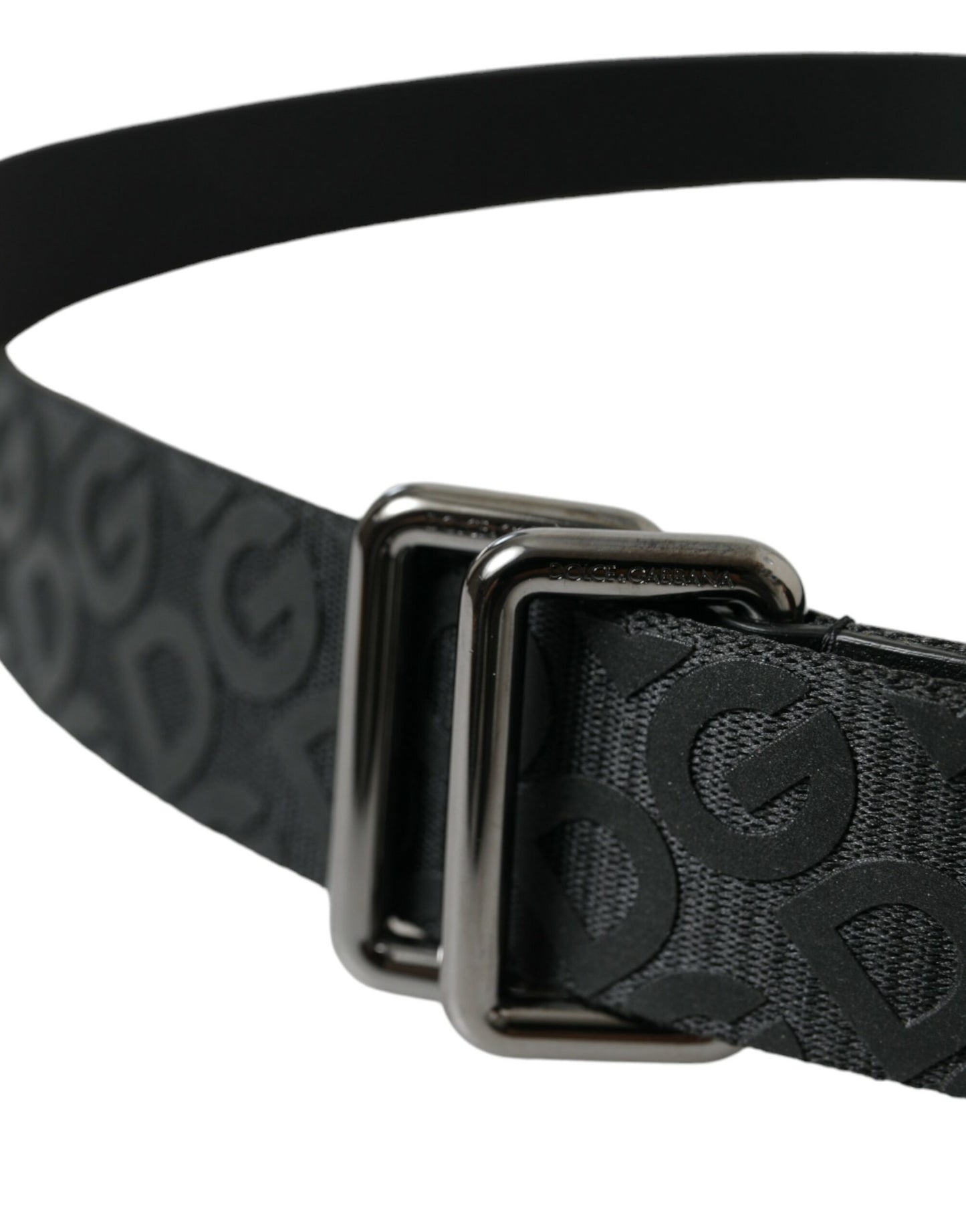 Dolce & Gabbana Elegant Black Leather-Blend Belt