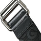 Dolce & Gabbana Elegant Black Leather-Blend Belt