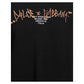 Dolce & Gabbana Gold Embroidered Logo Black Cotton Tee