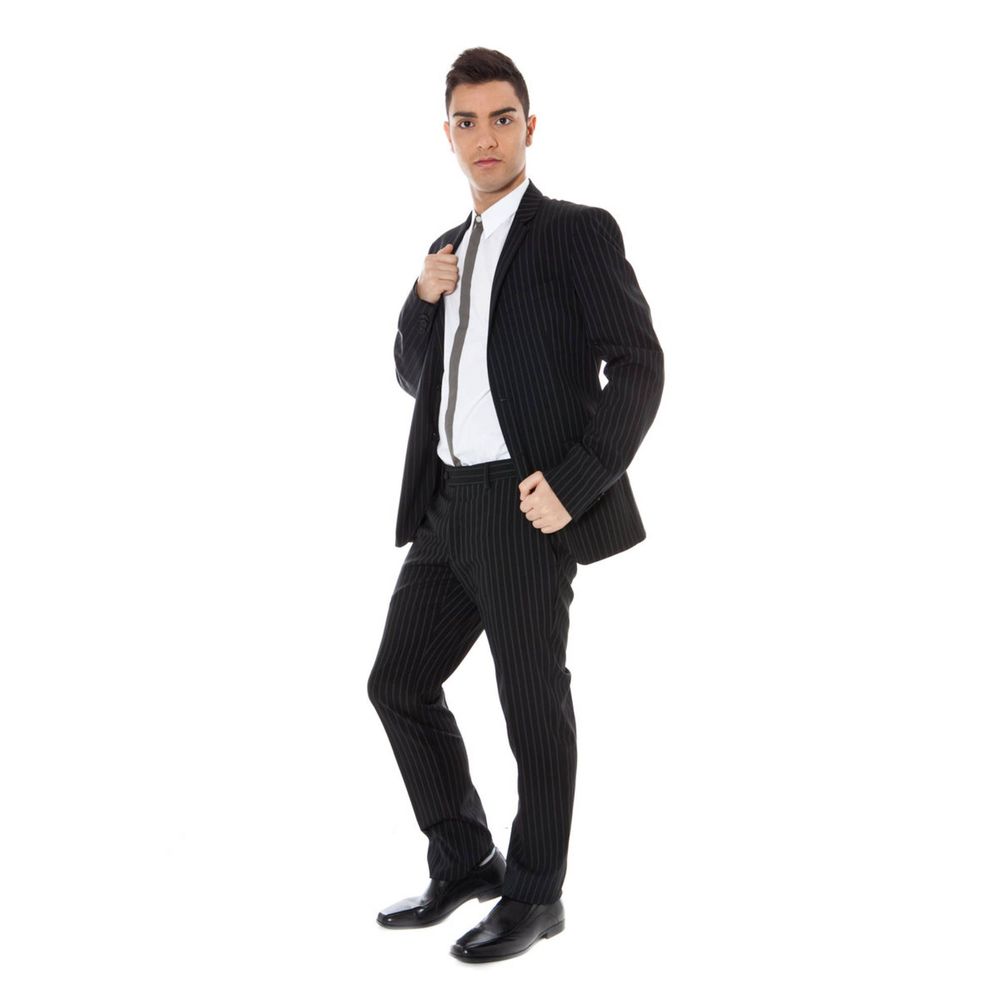 Calvin Klein Elegant Slim Fit Men's Wool Suit