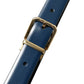 Dolce & Gabbana Elegant Blue Calf Leather Belt