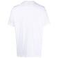 Diesel White Cotton Tee with Vibrant Chest Print