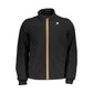 K-WAY Sleek Black Sports Jacket with Contrasting Details