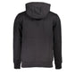 Tommy Hilfiger Sleek Hooded Fleece Sweatshirt in Black