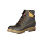 Carrera Rugged Brown Lace-Up Boots with Contrast Details