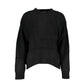 Patrizia Pepe Chic Turtleneck Sweater with Contrast Accents