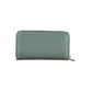 Coccinelle Chic Green Leather Wallet with Ample Storage