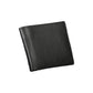 Blauer Sleek Black Leather Dual Compartment Wallet