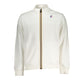 K-WAY Sleek White Long Sleeve Zip Sweatshirt