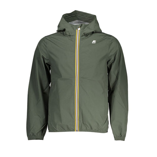 K-WAY Sporty Waterproof Jacket with Hood & Details