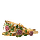 Dolce & Gabbana Elegant Gold-Tone Roses Crystal Diadem