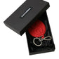 Dolce & Gabbana Elegant Red Trifold Key Holder Case