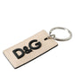 Dolce & Gabbana Elegant Trifold Leather Key Holder