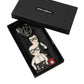 Dolce & Gabbana Elegant Multicolor Leather Keychain