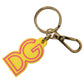 Dolce & Gabbana Chic Yellow Gold Keychain Charm