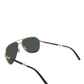 Dolce & Gabbana Elegant Gold Full Rim Men's Sunglasses