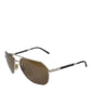 Dolce & Gabbana Elegant Silver Full Rim Men's Sunglasses