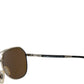 Dolce & Gabbana Elegant Silver Full Rim Men's Sunglasses