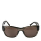 Dolce & Gabbana Elegant UV Protection Brown Sunglasses