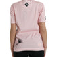 Dolce & Gabbana Chic Pink Floral Cotton Tee