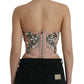 Dolce & Gabbana Pink Sleeveless Bustier Corset Top