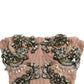 Dolce & Gabbana Pink Sleeveless Bustier Corset Top