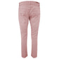 Dondup Chic Pink Stretch Cotton Trousers