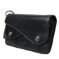 Dolce & Gabbana Sleek Black Leather Shoulder Bag