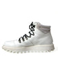 Dolce & Gabbana Pristine White Italian Ankle Boots