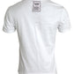 Dolce & Gabbana Elegant White Cotton Crew Neck Tee